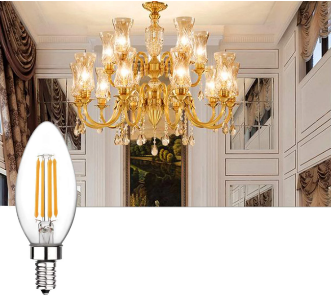 CATA 4W LED FİLAMENT BUJİ AMPUL (GÜNIŞIĞI)