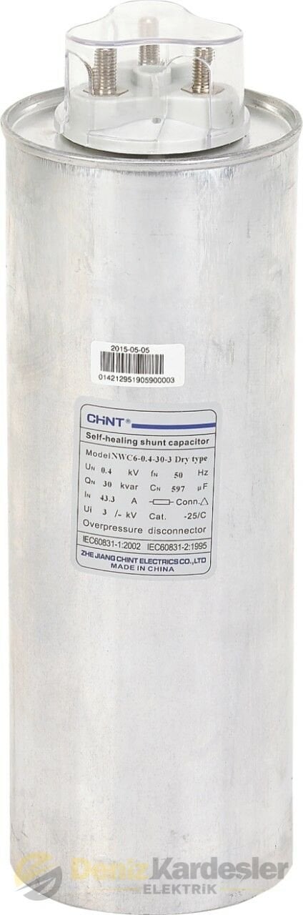 CHİNT NWC6-525V KONDANSATÖR 7,5KVAR
