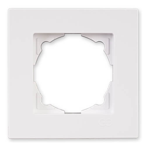 GÜNSAN EQONA FİLDİŞİ BEYAZ TEKLİ ÇERÇEVE