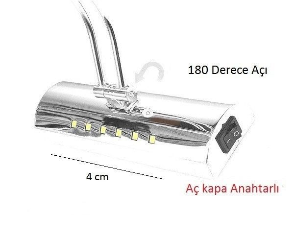 CATA 7W LEDLİ KUĞU APLİK (BEYAZ)