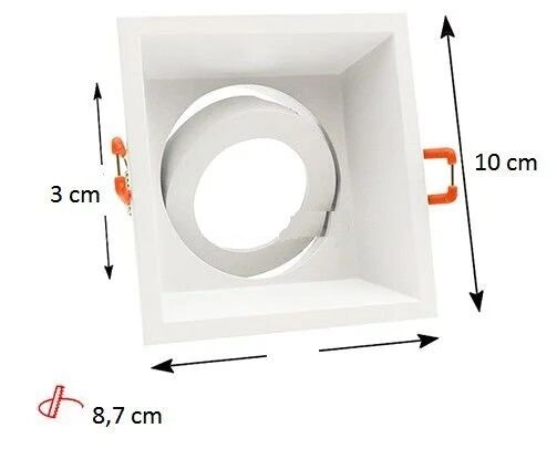 Cata CT-5003 Puma Kare Spot ( Beyaz Kasa )
