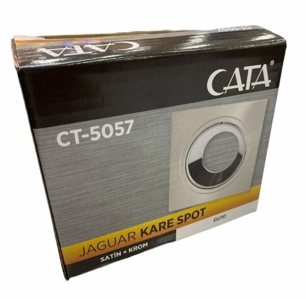 Cata CT-5057 Jaguar Kare Spot ( Satin Kasa-Platin )