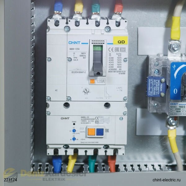 CHİNT NM8N-250S 3 Kutuplu 200A 50kA Termik Manyeti