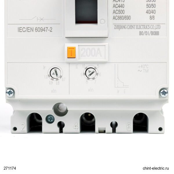 Chint 271174 Nm8N-250S 3 Kutuplu 200A 50Ka Termik Manyeti