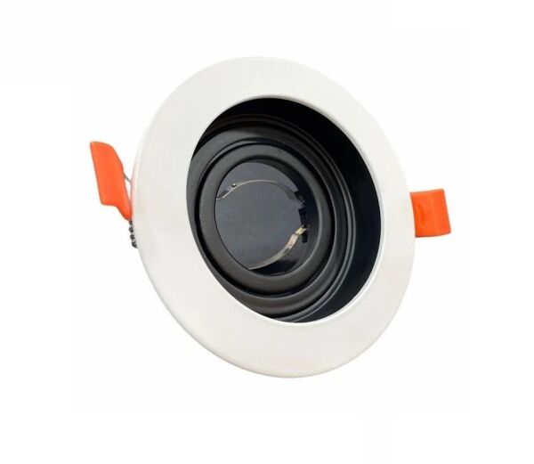 Cata CT-5221 Pars Spot Yuvarlak (Beyaz-Siyah) (Boş Kasa)