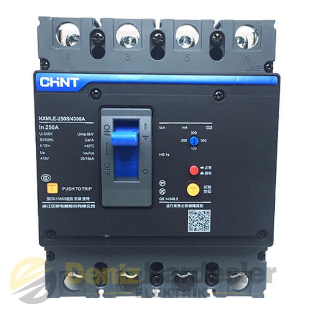 CHİNT NXM-1600H/4300TB 1600A 70KA 4 KUTUP