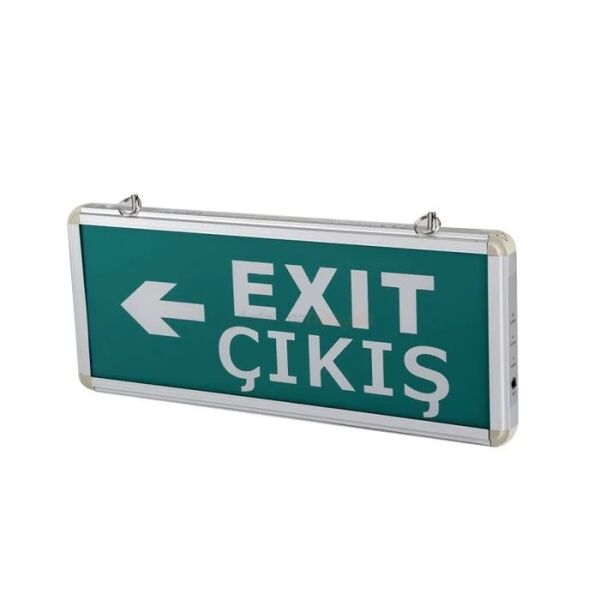 Cata CT-9166 3W Exıt Çıkış Armatürü Ledli 3 Saat Akülü
