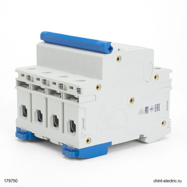 Chint 179750 Nb1 Serisi / 4 Kutuplu 6Ka / C Tipi 50A Otom