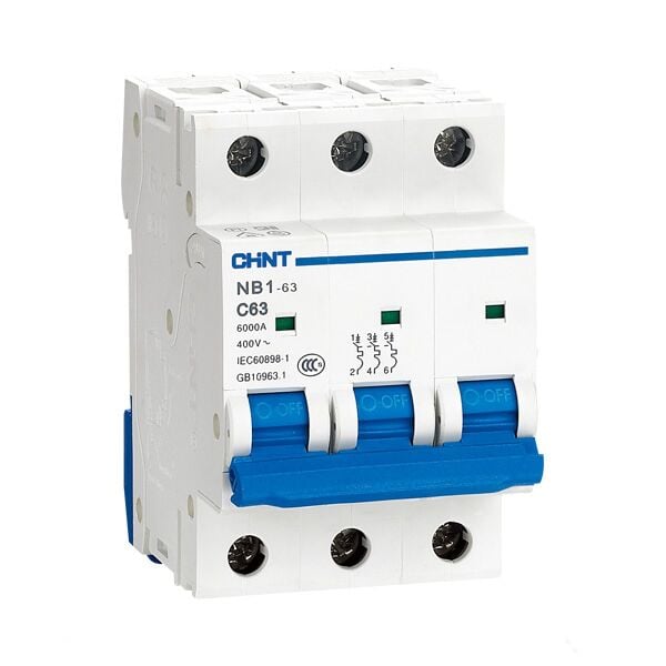 Chint 179874 Nb1 Serisi / 3 Kutuplu 10Ka / C Tipi 4A Oto