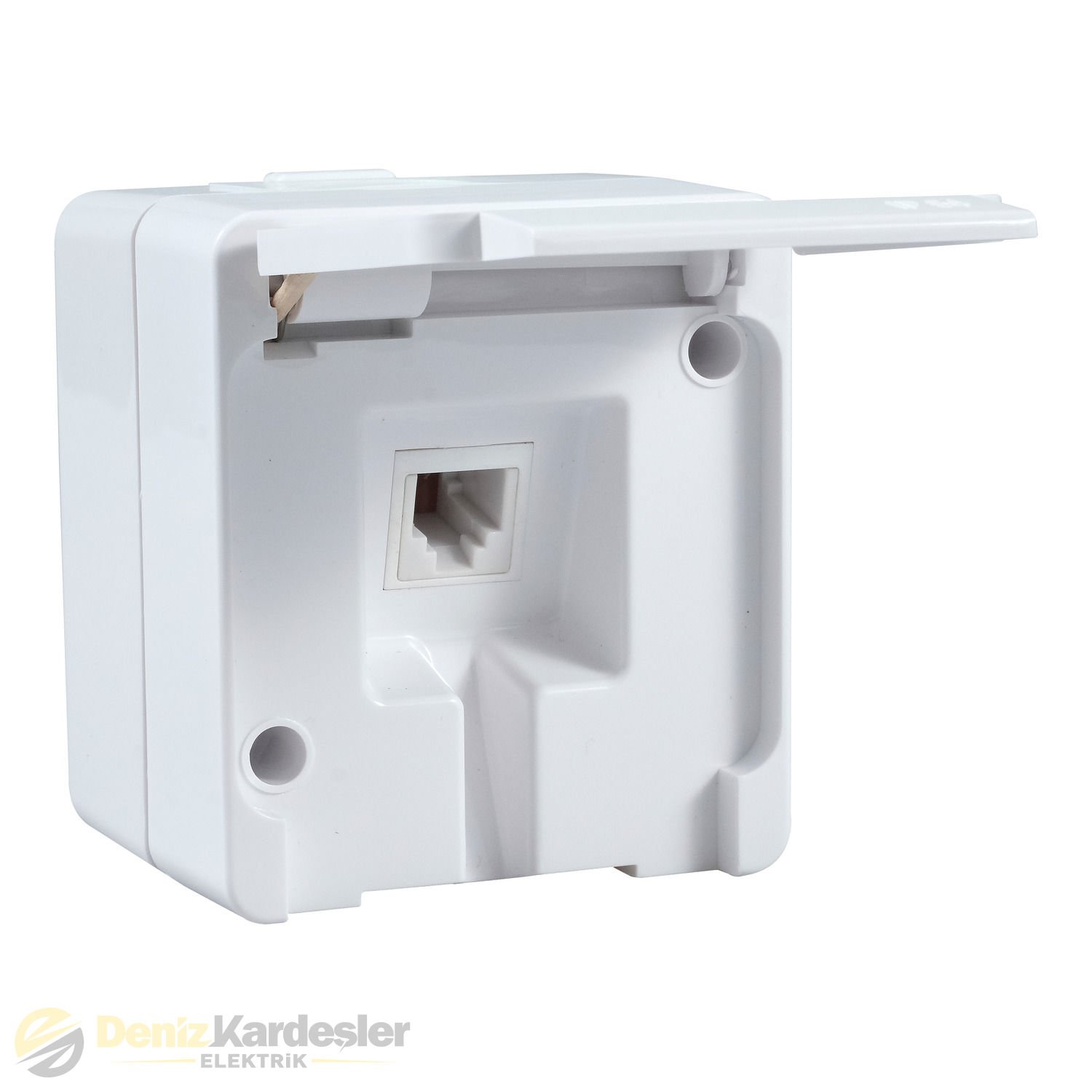 SCHNEİDER NEMLIYER RJ11 TELEFON PRIZ BEYAZ
