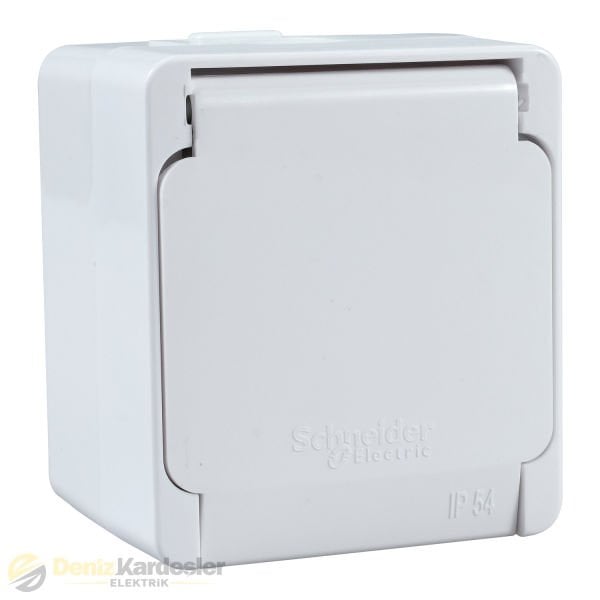 SCHNEİDER NEMLIYER RJ11 TELEFON PRIZ BEYAZ