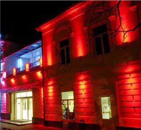 ACK 9x1W KIRMIZI IP65 27CM LED WALLWASHER