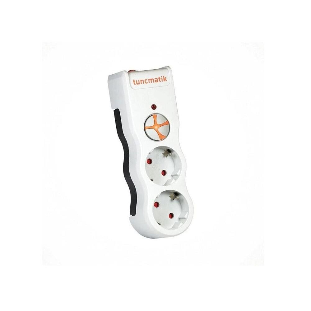Powersurge TSK-AK19021 2 Enerji Koruma Prizi 1050 Joule Beyaz