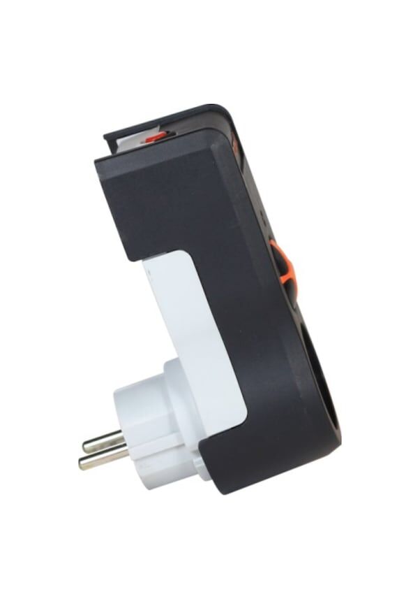 Powersurge TSK-AK19020 1 Enerji Koruma Prizi 1050 Joule Siyah