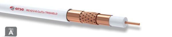 ERSE COAXIAL RG6/U6 Cu-Cu H.FREE TV KABLOSU TRISHI