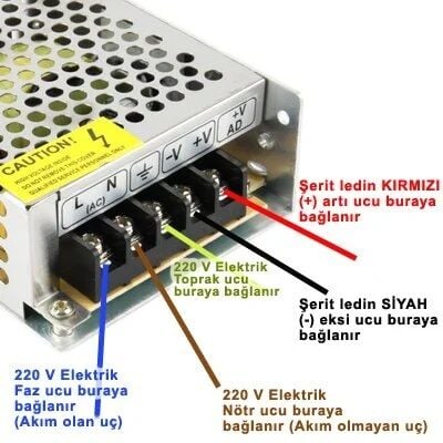 Cata CT-4481 10 Çip Şerit Led İç Mekan (Günışığı)