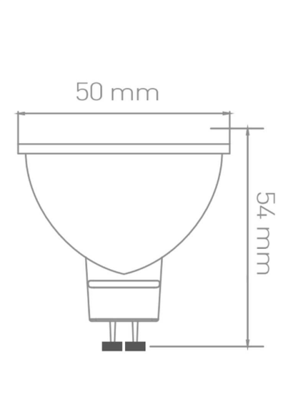ACK 7W 220-240V GU10 3000K SMD LENSLİ LED AMPUL