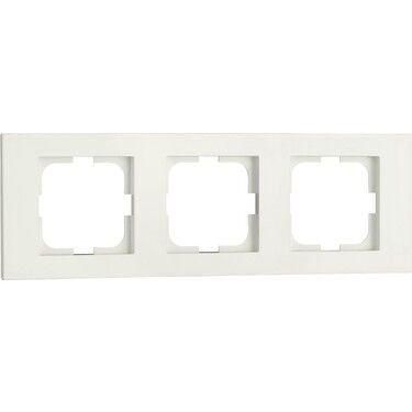 Ovivo 400-010000-227 Grano Beyaz Üçlü Çerçeve