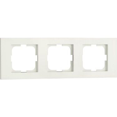 Ovivo 400-010000-227 Grano Beyaz Üçlü Çerçeve