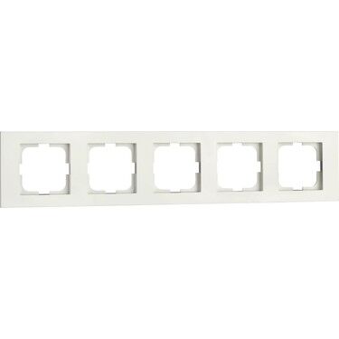 Ovivo 400-010000-250 Grano Beyaz Beşli Çerçeve