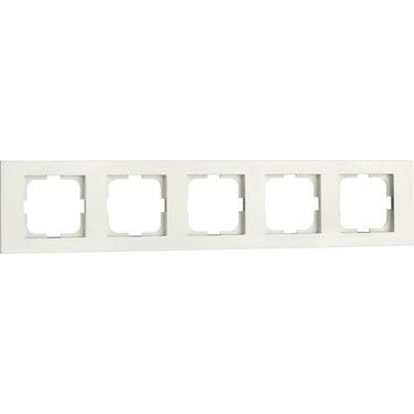 Ovivo 400-010000-250 Grano Beyaz Beşli Çerçeve