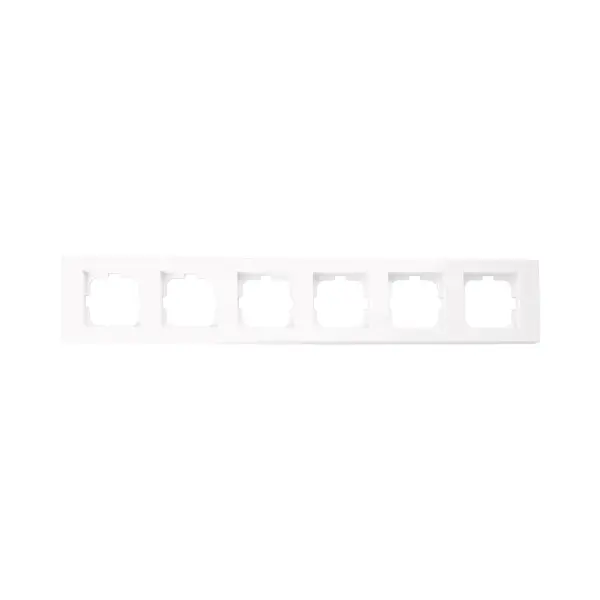 Ovivo 400-010000-251 Grano Beyaz Altılı Çerçeve