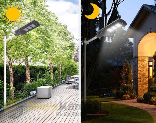 CATA 90W SOLAR SOKAK ARMATÜRÜ (KUMANDALI)
