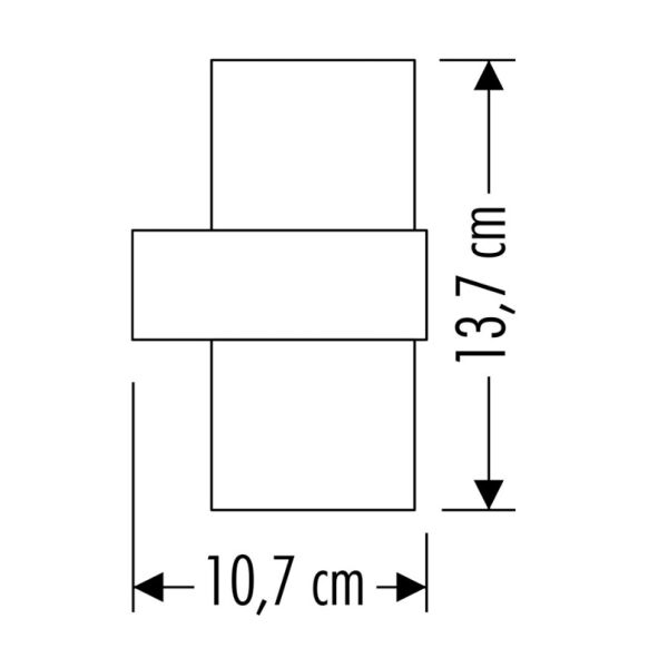 Cata CT-7048 12W Bora Led Aplik Dış Mekan