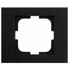 Ovivo 400-170000-096 Grano Metalik Siyah Tekli Çerçeve