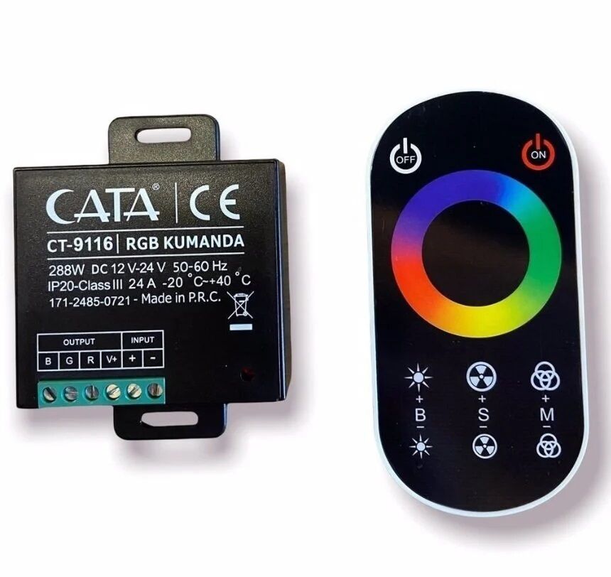 Cata CT-9116 Profesyonel Rgb Kumanda ( Super Slım )