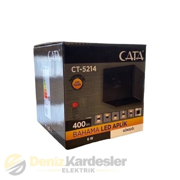 CATA 6W BAHAMA LED APLİK (DIŞ MEKAN)(AYARLANABİLİR