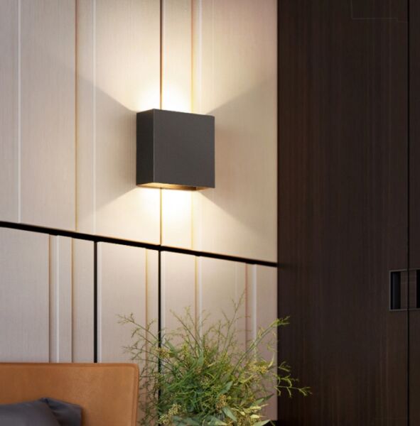 Cata CT-5214G 6W Bahama Led Aplik (Dış Mekan)(Ayarlanabilir