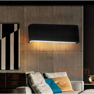 Cata CT-5213 12W Led Aplikpenguen Siyah Kasa