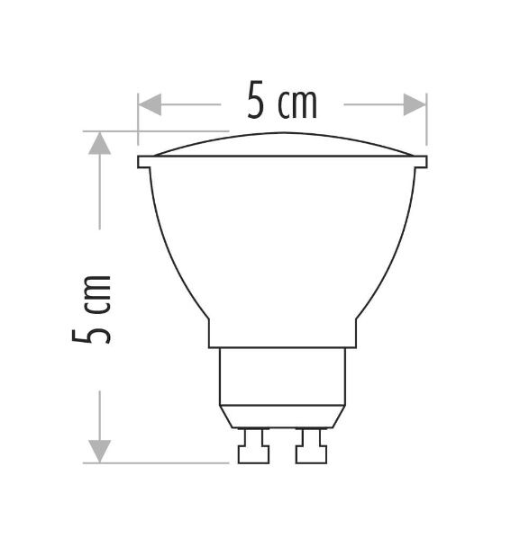 Cata CT-4211A 8W Led Ampul (Gu-10) (Amber)