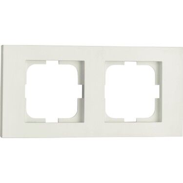 Ovivo 400-010000-226 Grano Beyaz İkili Çerçeve