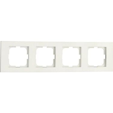Ovivo 400-010000-228 Grano Beyaz Dörtlü Çerçeve