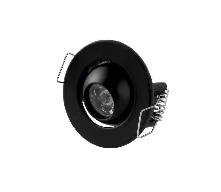 Cata CT-5268B S 1,5W Power Led Ufo Spot Siyah Kasa (Beyaz)