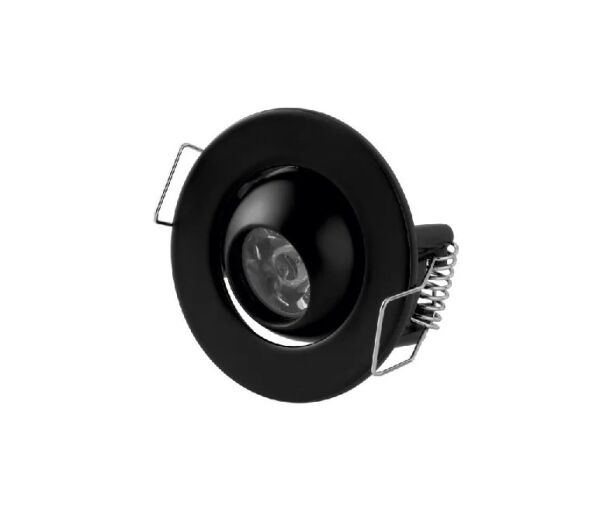 Cata CT-5268B S 1,5W Power Led Ufo Spot Siyah Kasa (Beyaz)