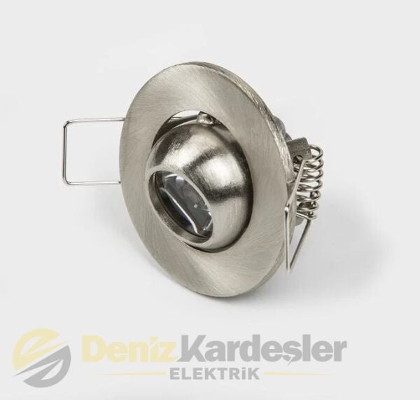 CATA 1,5W POWER LED UFO SPOT (SATİN KASA) (AMBER)