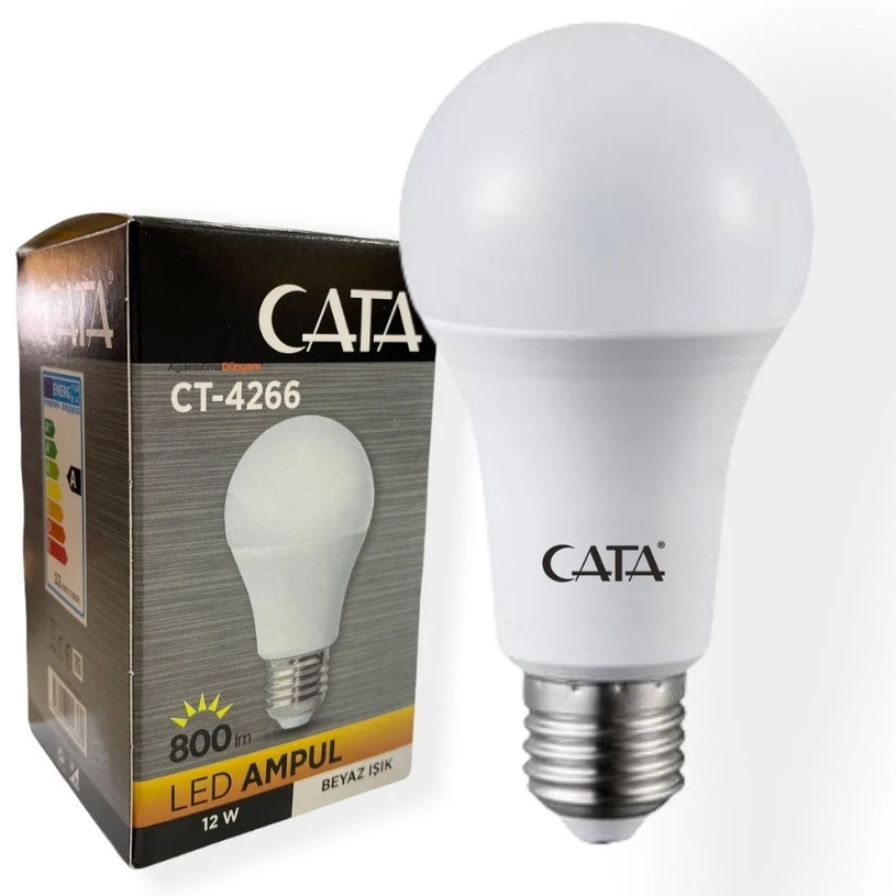 Cata CT-4266G 12W Led Ampul (E27) (Günışığı)