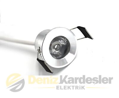 CATA 1,5W  YILDIZ SPOT POWER LEDLİ SATİN KASA (BEY