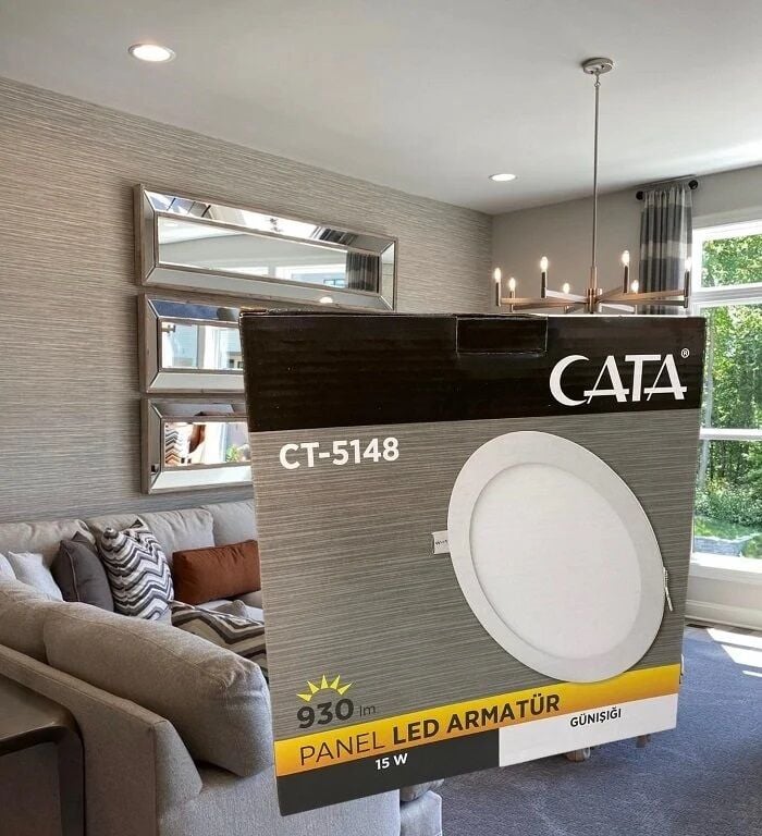Cata CT-5148G 15W Slim Panel (Günışığı)