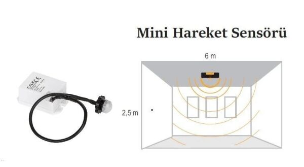 Cata CT-9188 Mini Sensör ( 800W )
