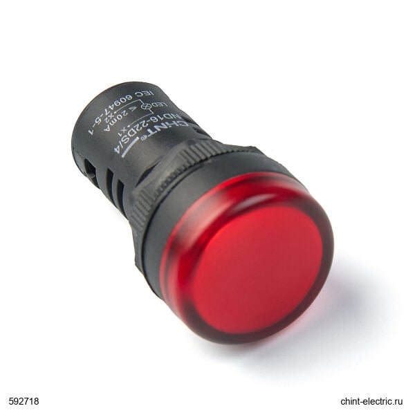 Chint 592718 Sinyal Lambası Kırmızı 230V