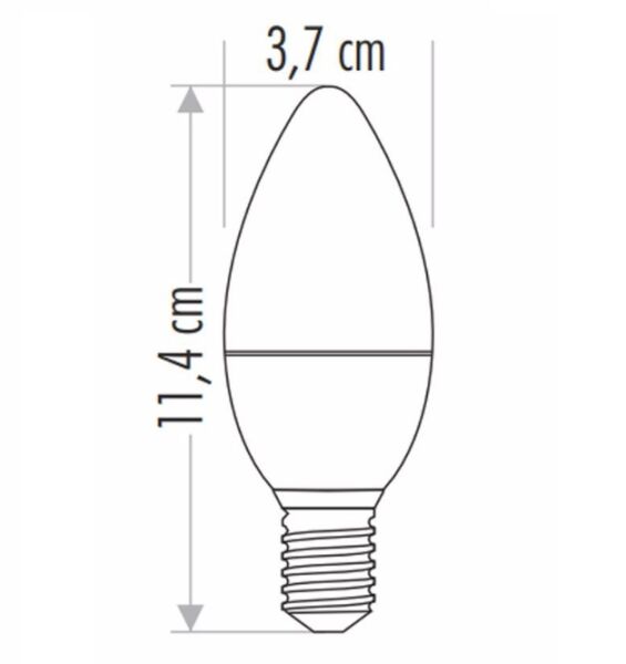 Cata CT-4079G 7W Ledli Buji Ampul ( Günışığı )
