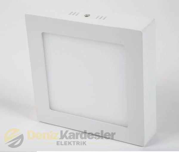 CATA 25W SIVA ÜSTÜ LED PANEL (KARE)(G.IŞIĞI)