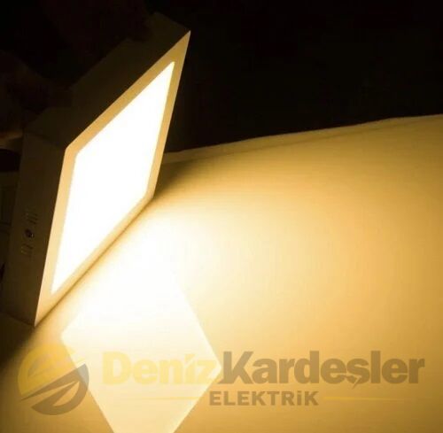 CATA 30W SIVA ÜSTÜ LED PANEL (KARE) (GÜNIŞIĞI)
