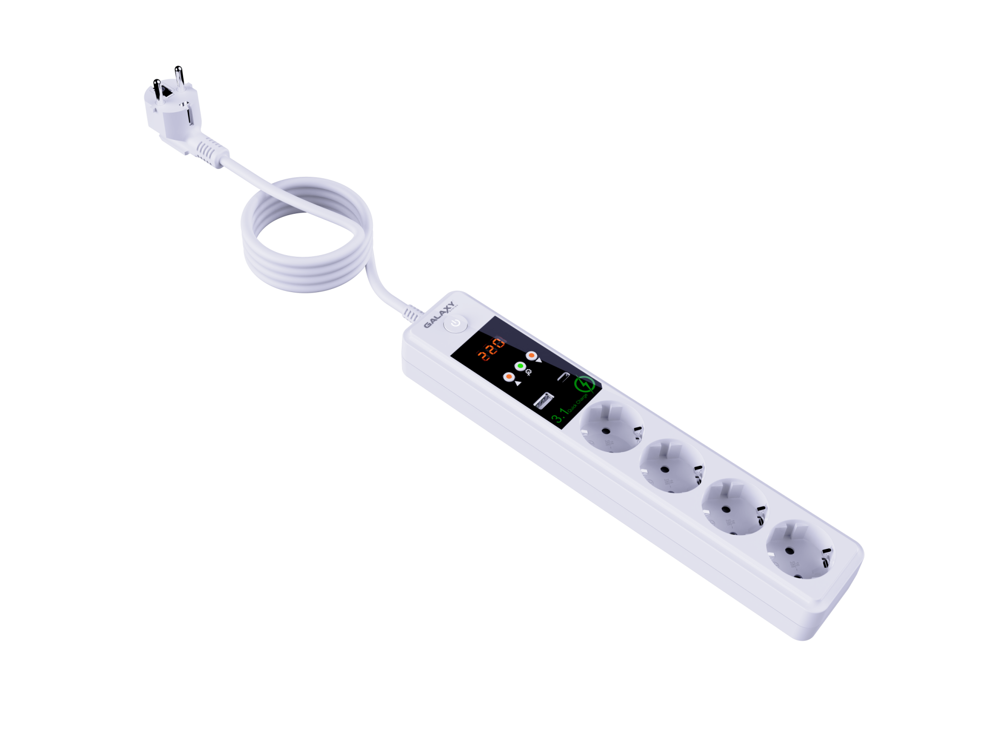 Galaxy S220 S220 Ultra 4Lü Akım Korumalı Usb+Type C G.Rpiz 1.5Mt
