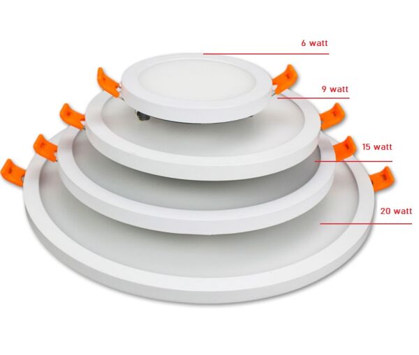 Cata CT-5645B 6W Plus Led Panel Armatür (Beyaz)
