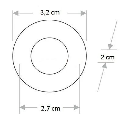 Cata CT-5270A 1,5W Yıldız Spot Power Ledli Beyaz Kasa (Amb